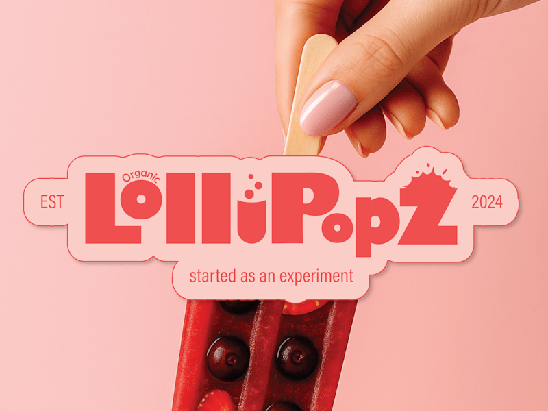 Cover image for Vibrant Brand Identity for LolliPopz