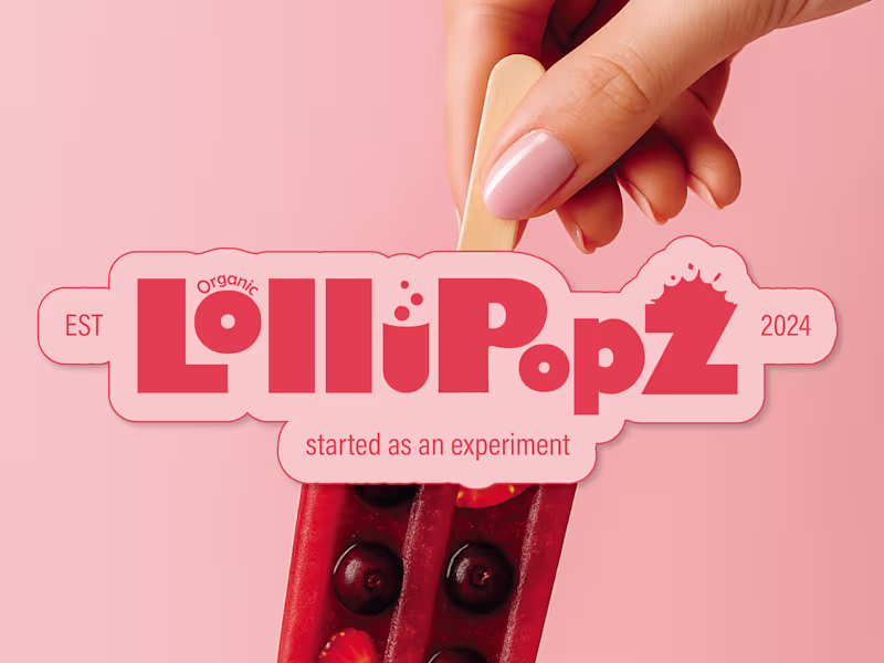 Cover image for Vibrant Brand Identity for LolliPopz