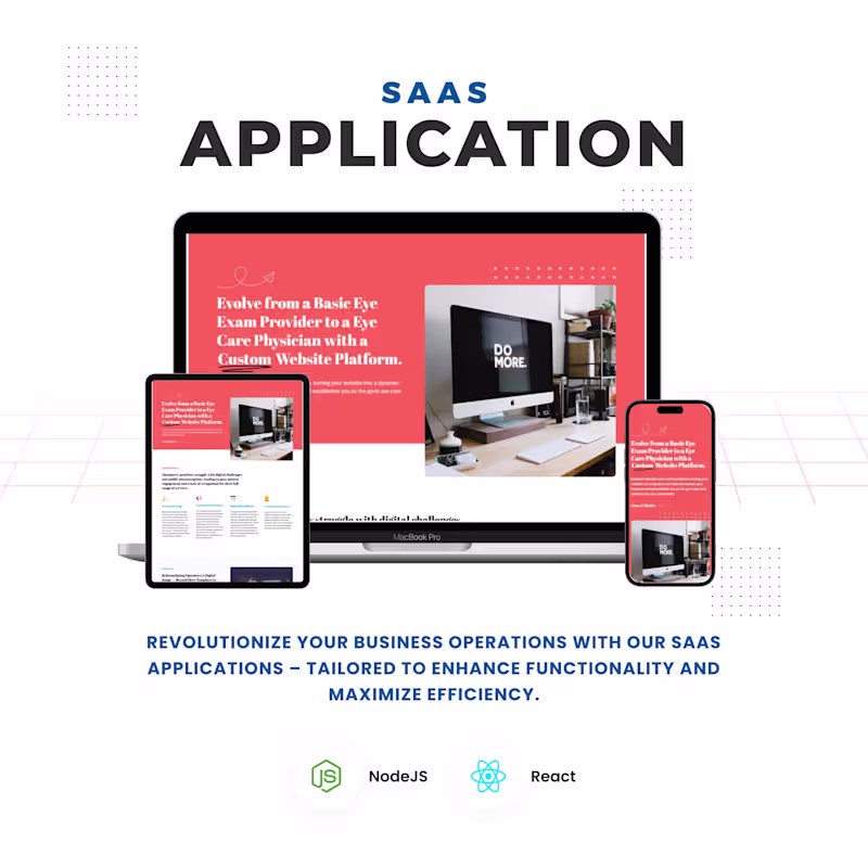 Cover image for Saas Application Development | Eyecandi