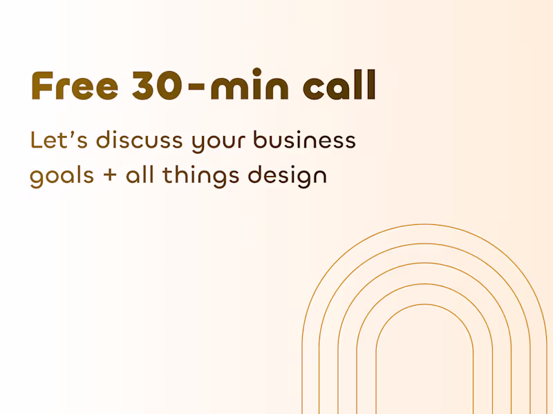 Cover image for 💡 FREE 30-Min Call: Let's Chat About Your Product + Goals
