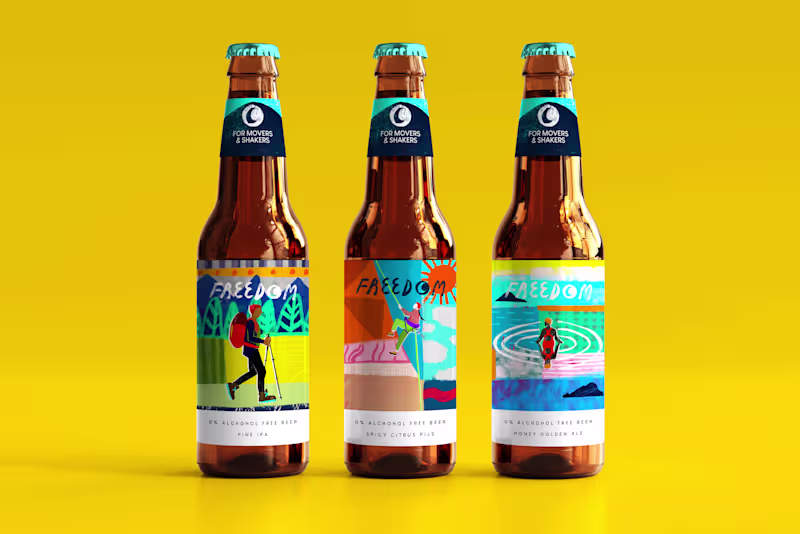Cover image for Freedom Beer Packaging