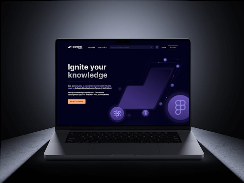Cover image for Dionamite Academy's Webdesign