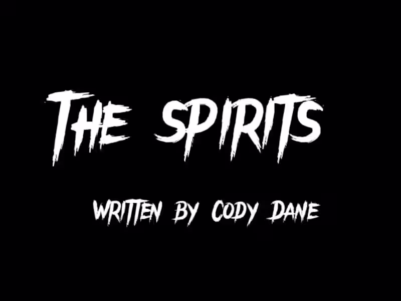Cover image for The Spirits: A cleverly crafted horror story.