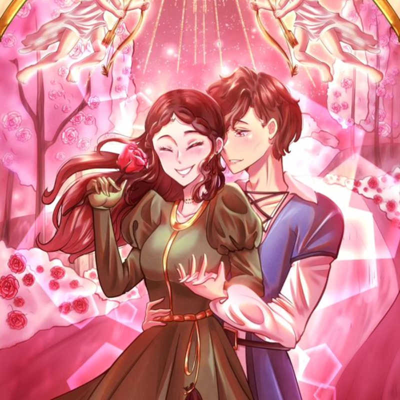 Cover image for La Vie En Rose Illuminated Manuscript 