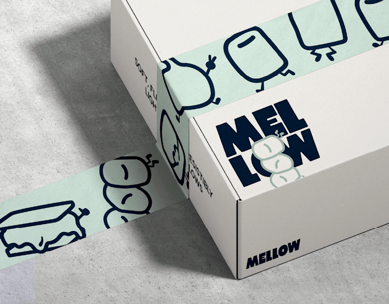 Cover image for Mellow | Visual identity & Packaging