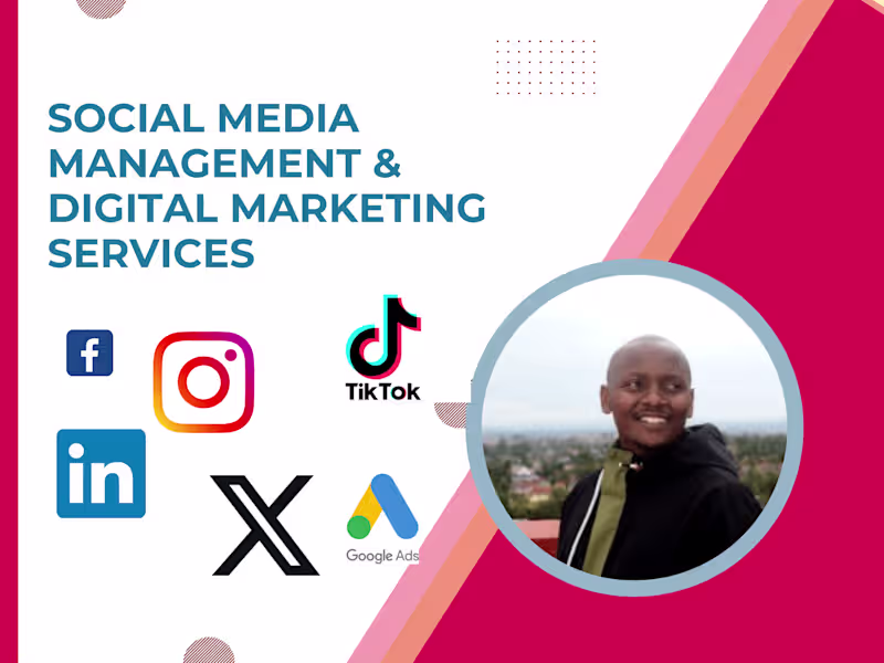 Cover image for Social Media Management for brand visibility and engagement.