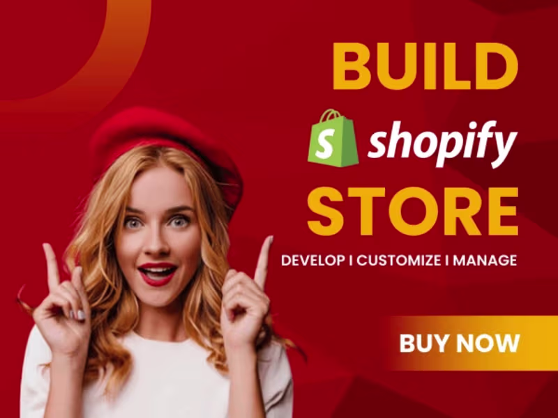 Cover image for Shopify Store Designer to build Dropshipping Store
