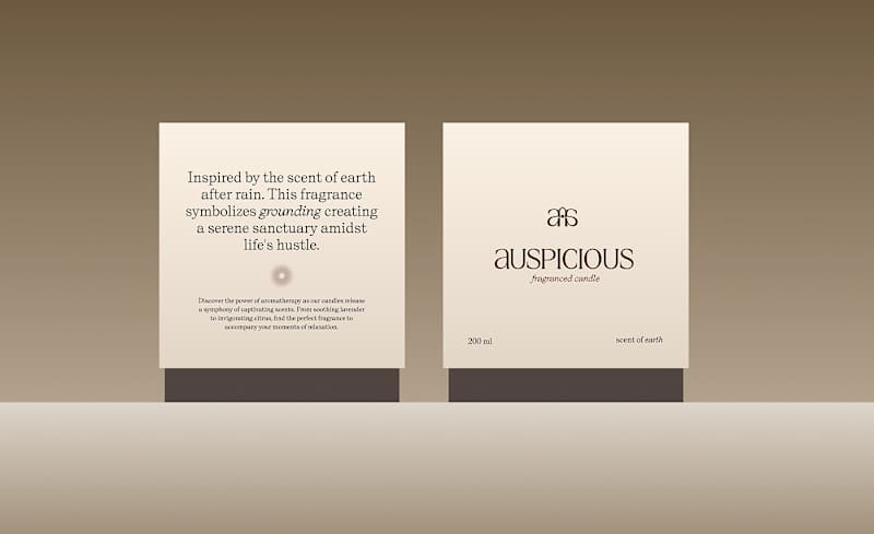 Cover image for Auspicious Logo & Identity