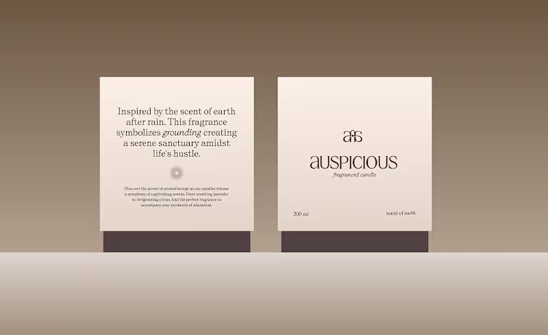 Cover image for Auspicious Logo & Identity