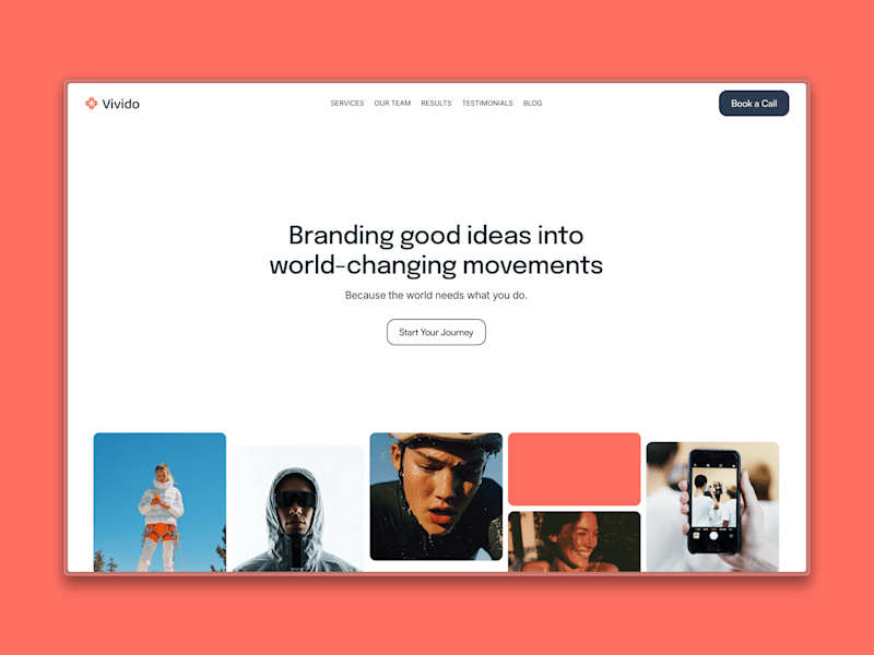 Cover image for Vivido — Impact-Driven Agency Framer Website