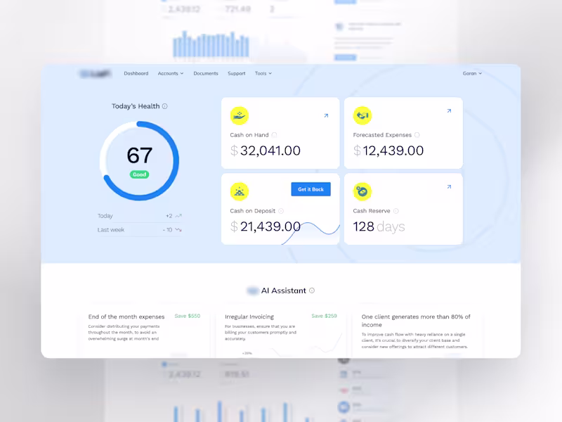Cover image for Fintech B2C Product with AI