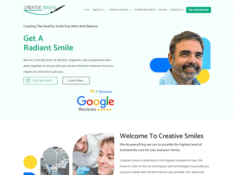 Cover image for Dental Website