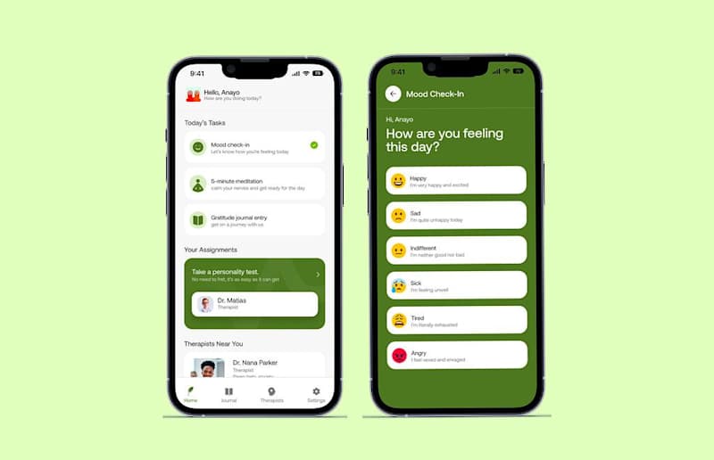 Cover image for Self Care, Mental Health and Therapy App
