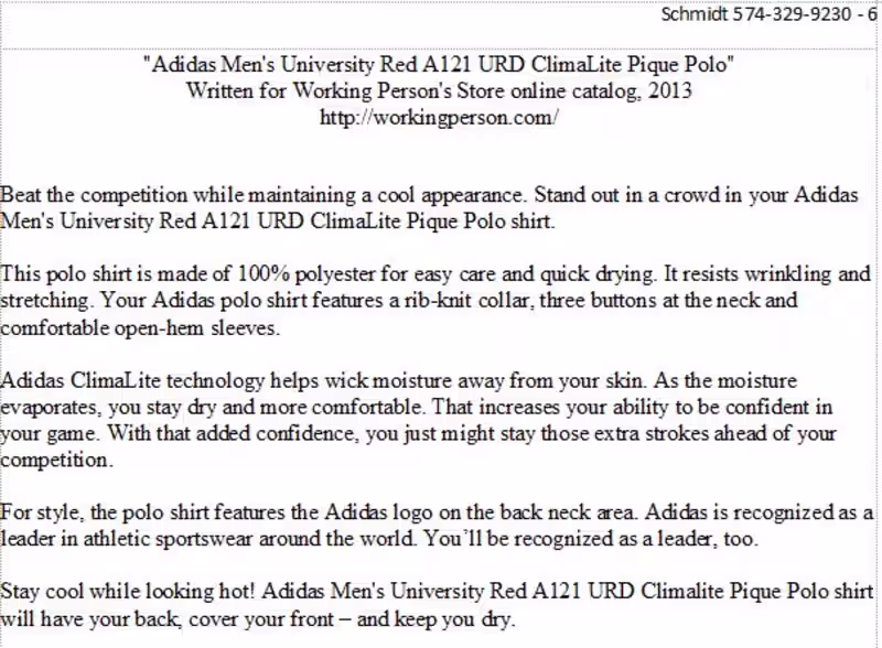 Cover image for eCommerce Product Description