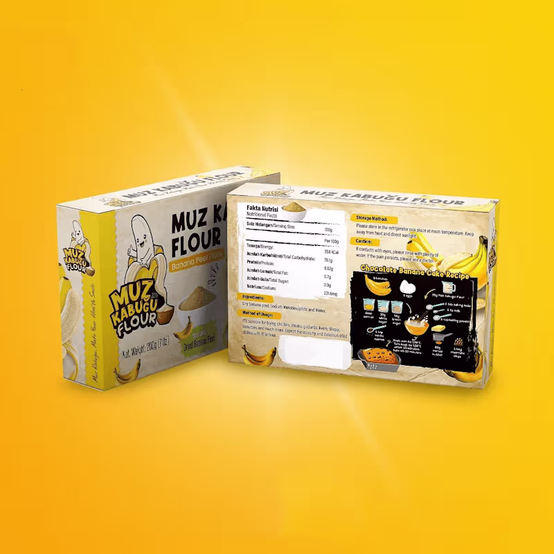 Cover image for Box Packaging Design for MUZ KABUGU FLOUR.