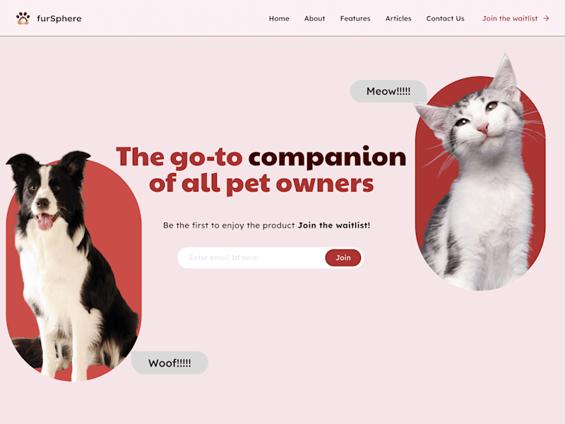 Cover image for Fursphere Website Redesign
