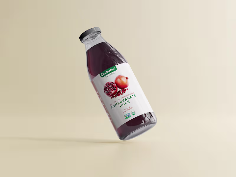 Cover image for Pomegranate Juice Front