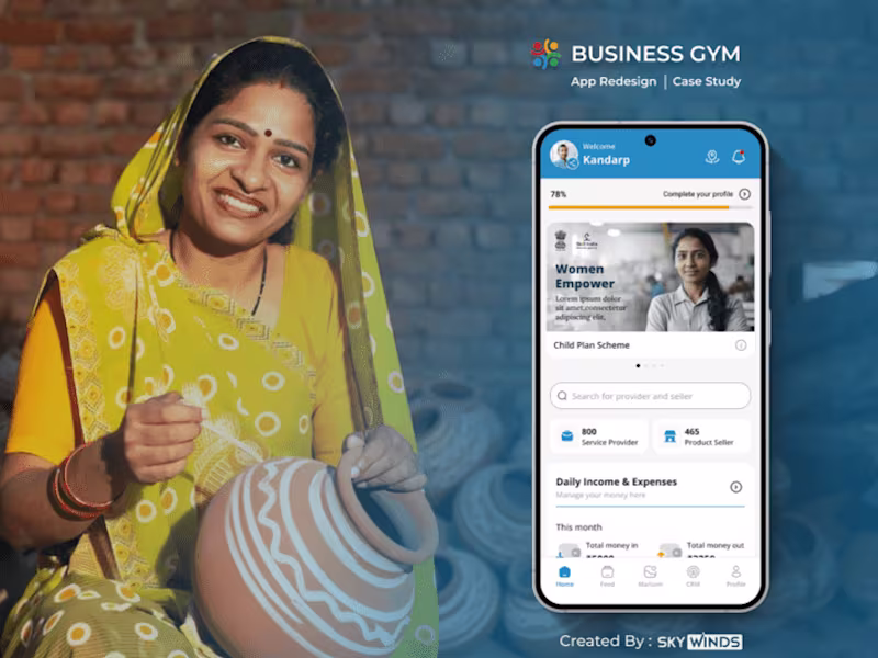Cover image for Business GYM App Redesign