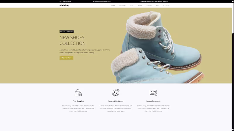 Cover image for Minishop-Django e-commerce