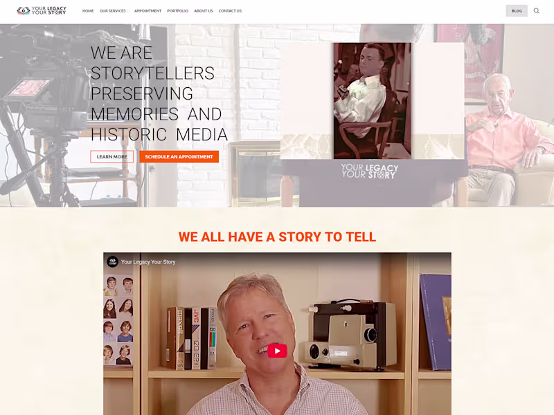 Cover image for Your Legacy Your Story is