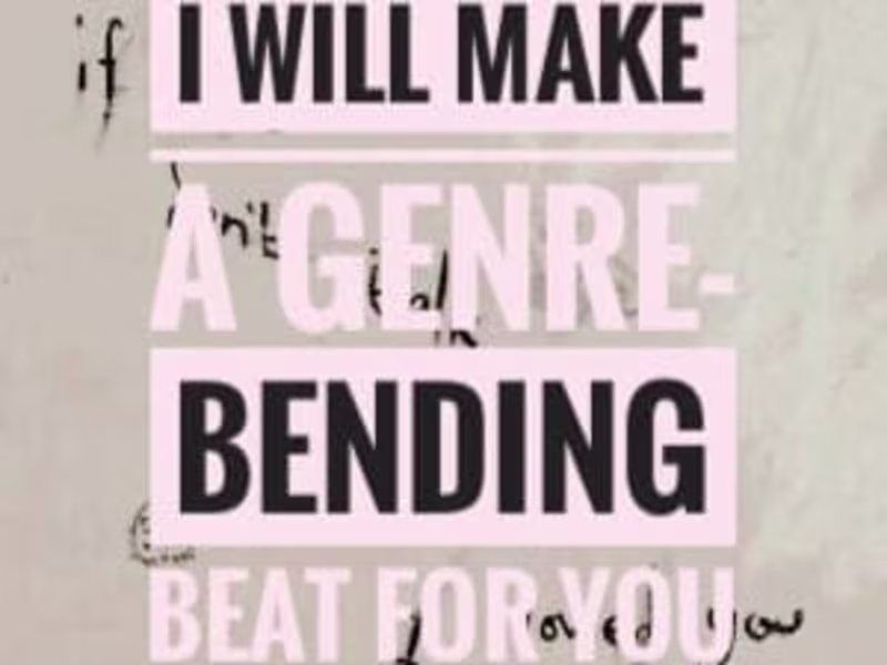 Cover image for I will make a beat mixing funk, rnb, dubstep or even prog rock