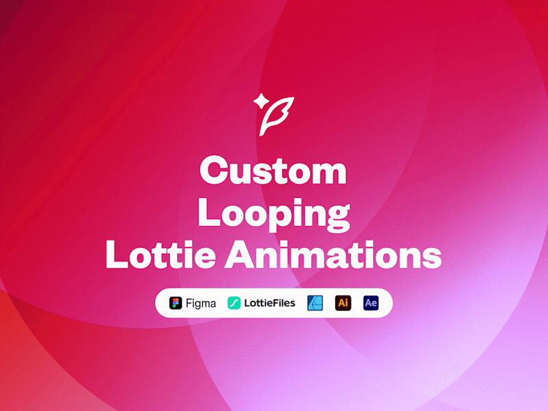 Cover image for Custom Lottie Animations for Portfolio Website