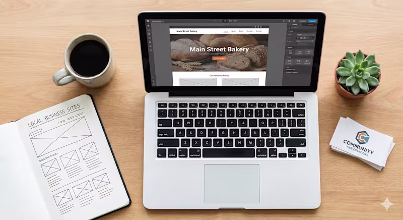 Cover image for Web design and development for local buisness