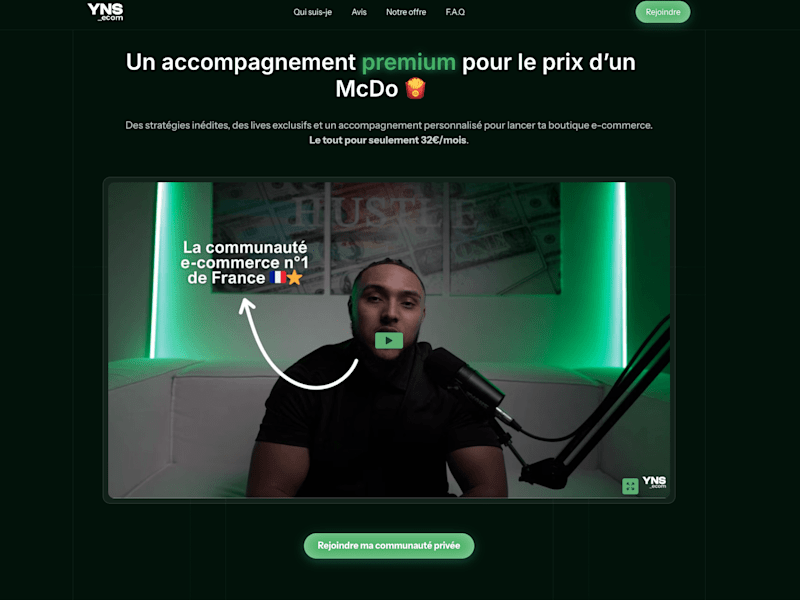 Cover image for Un accompagnement premium pour le prix dâ€™un McDo ðŸ�Ÿ