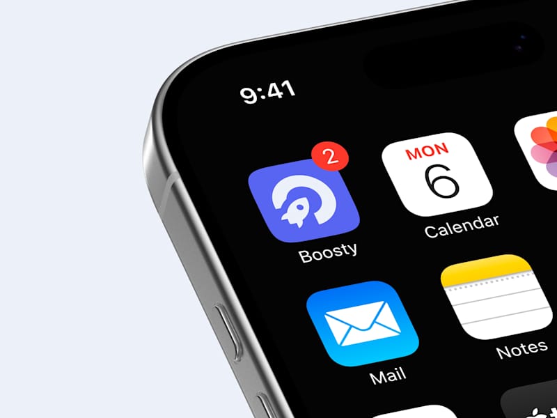 Cover image for Boosty Wallet Visual Identity
