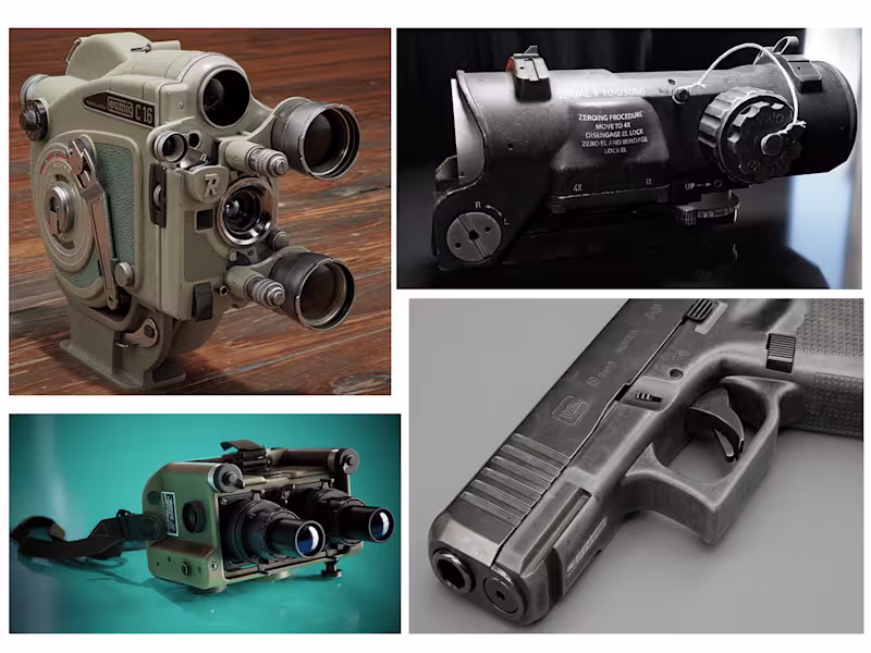 Cover image for Game Art- 3D Assets Creation