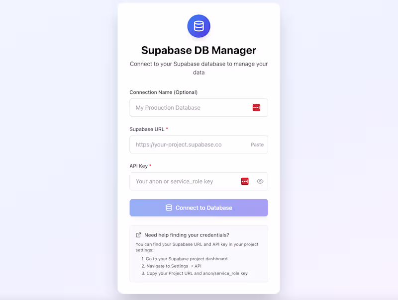 Cover image for Supabase-DB-Export-Import 🚀 Supabase Database Manager - a m...