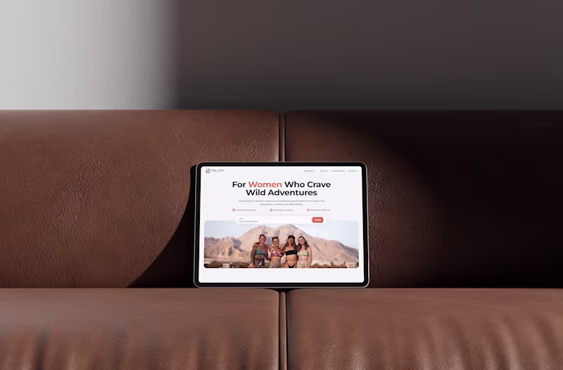 Cover image for Stay Wild Travel - A Women's Travel Brand & Booking Website