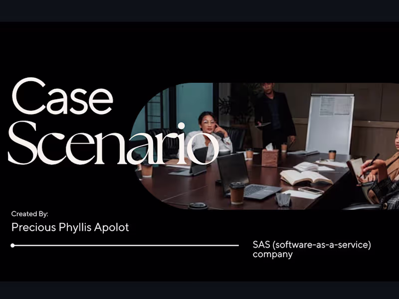 Cover image for Marketing strategy (SAS Company)