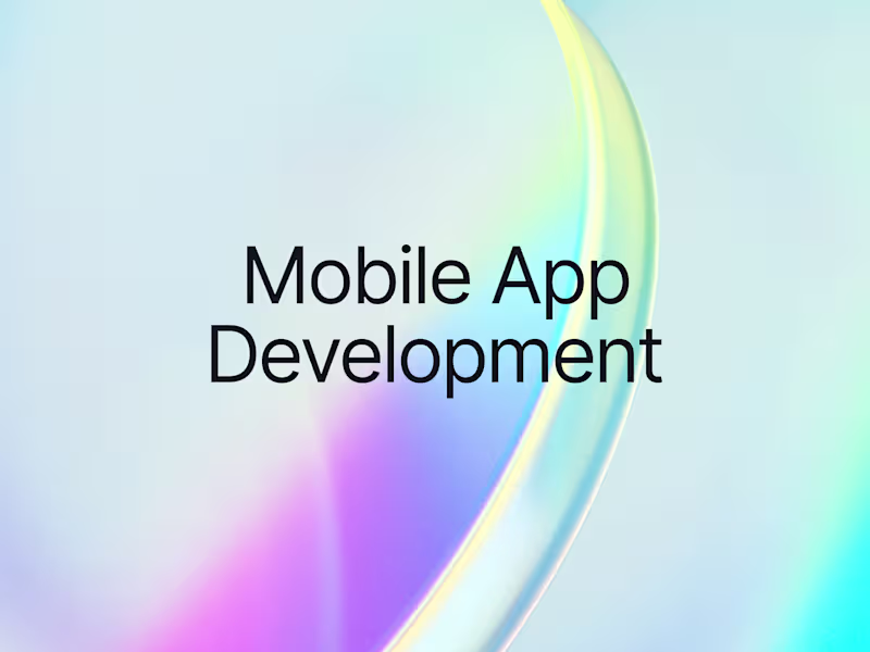 Cover image for Mobile App Development