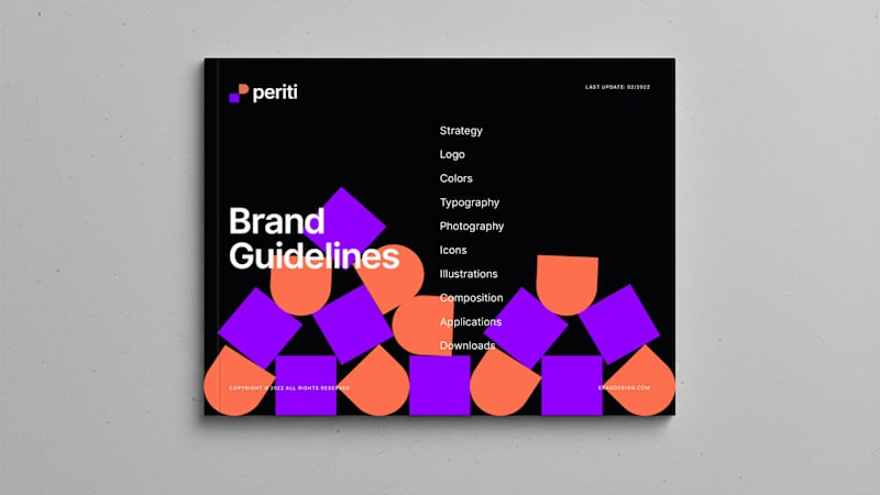 Cover image for Periti • Brand Guidelines Creation
