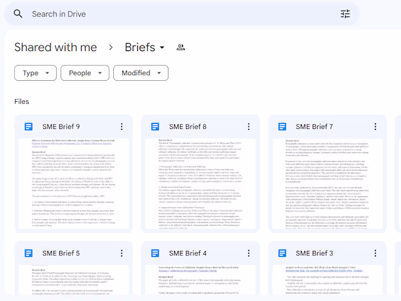 Cover image for Create Daily SME Briefs