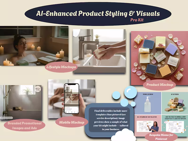 Cover image for AI-Powered Product Styling & Visuals - Pro Kit