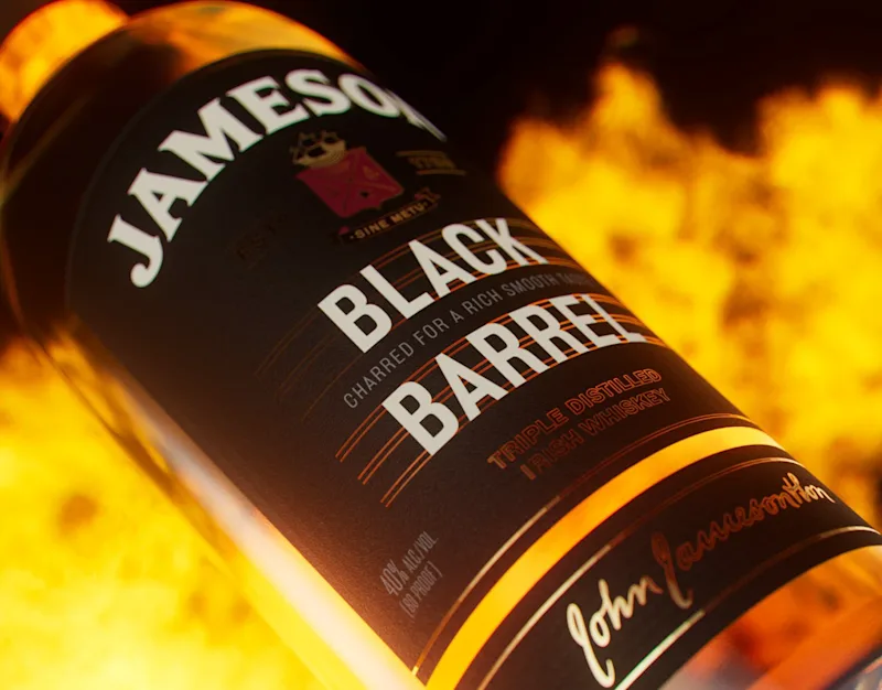 Cover image for Jamesons Black Barrel