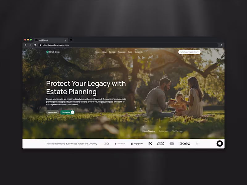 Cover image for Hirsch Group Solutions Website Redesign