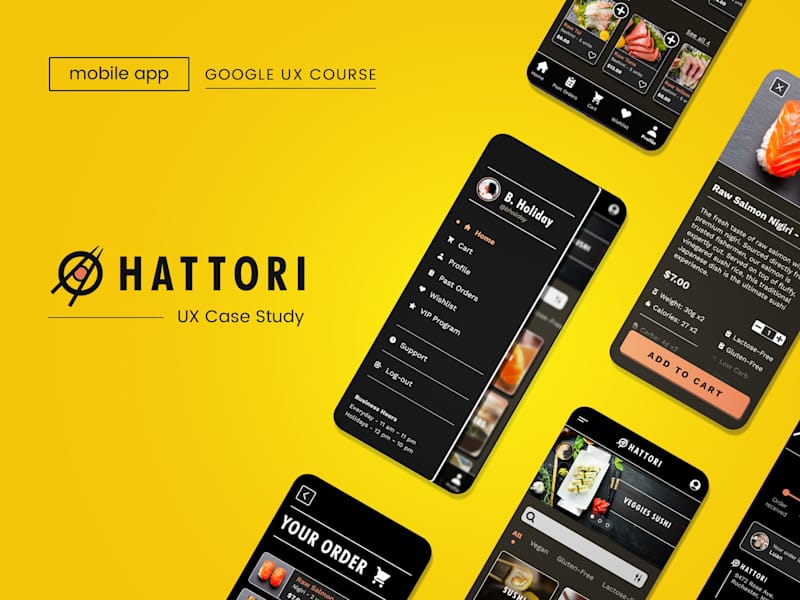 Cover image for Hattori - UX Case Study