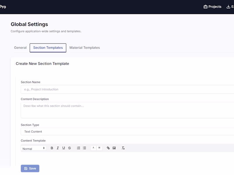 Cover image for ProposalPro - Professional Proposal Generator