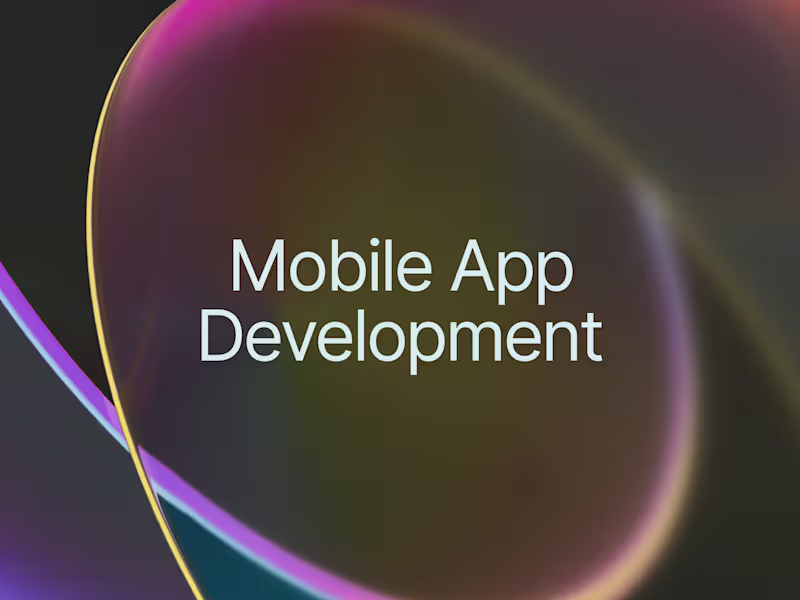 Cover image for Mobile App Development 