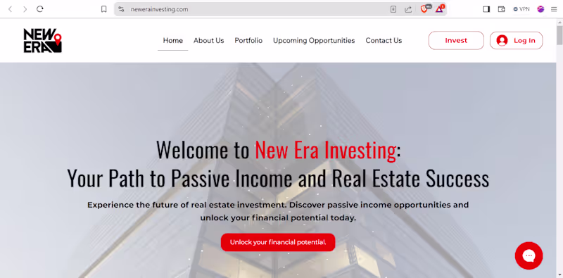 Cover image for Website Design & Content Development For Real Estate Investment 