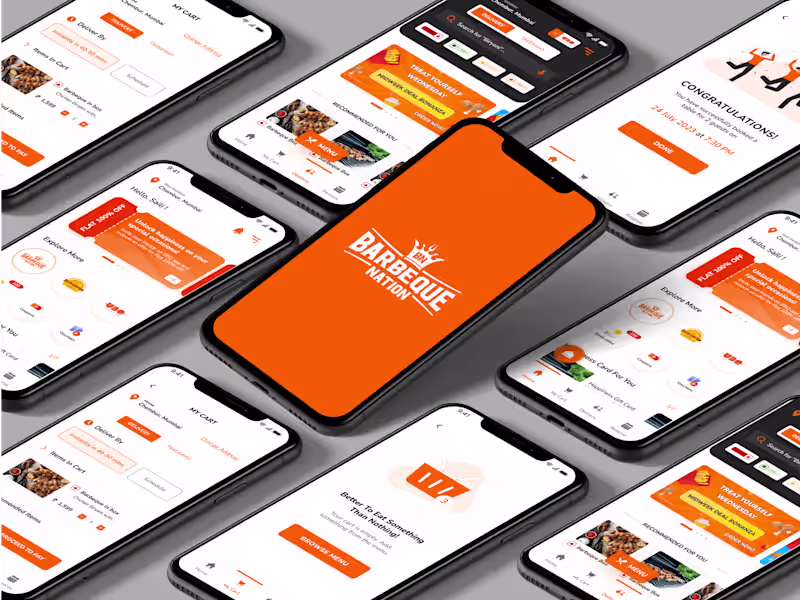 Cover image for Barbeque Nation App