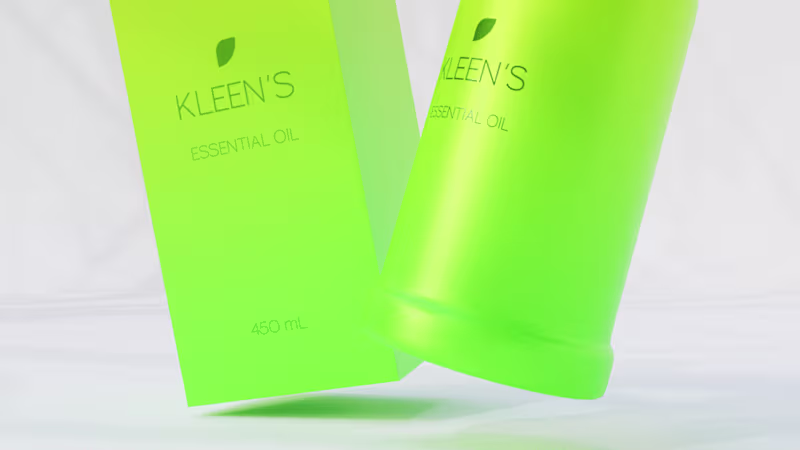 Cover image for KLEEN'S COSMETICS | 3D Product Rendering