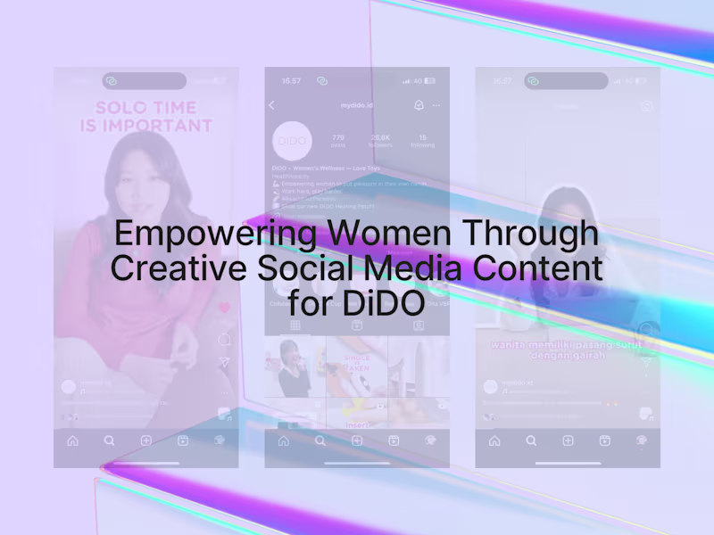 Cover image for Empowering Women Through Creative Social Media Content for DiDO
