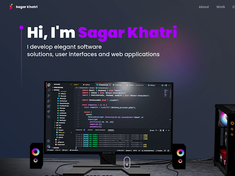 Cover image for Portfolio Website