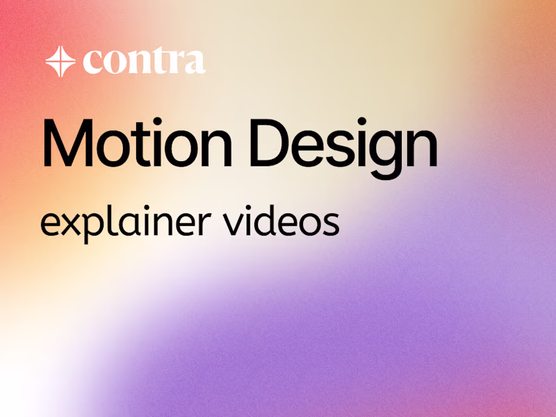 Cover image for Dynamic Explainer Videos & Brand Animations