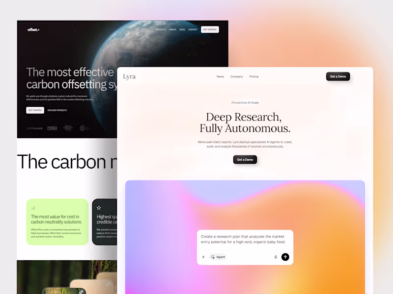 Cover image for Landing Page Design + Development