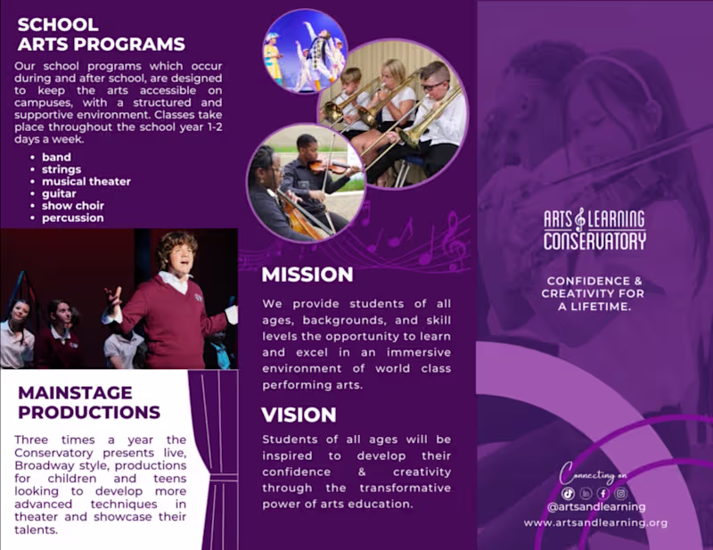 Cover image for Nonprofit Trifold Brochure